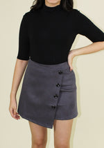 Load image into Gallery viewer, The Button Down Wrap Skirt
