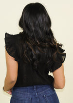 Load image into Gallery viewer, The Work it Girl Black Lace Blouse
